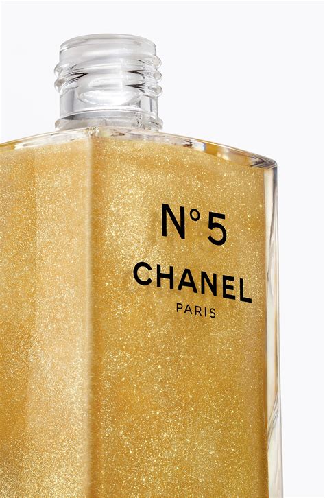 chanel no 5 body oil limited edition|Chanel number 5 body oil.